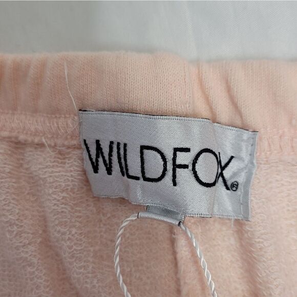 NEW Wildfox knox‎ peach grapefruit stripe jogger sweatpants M - Picture 4 of 10